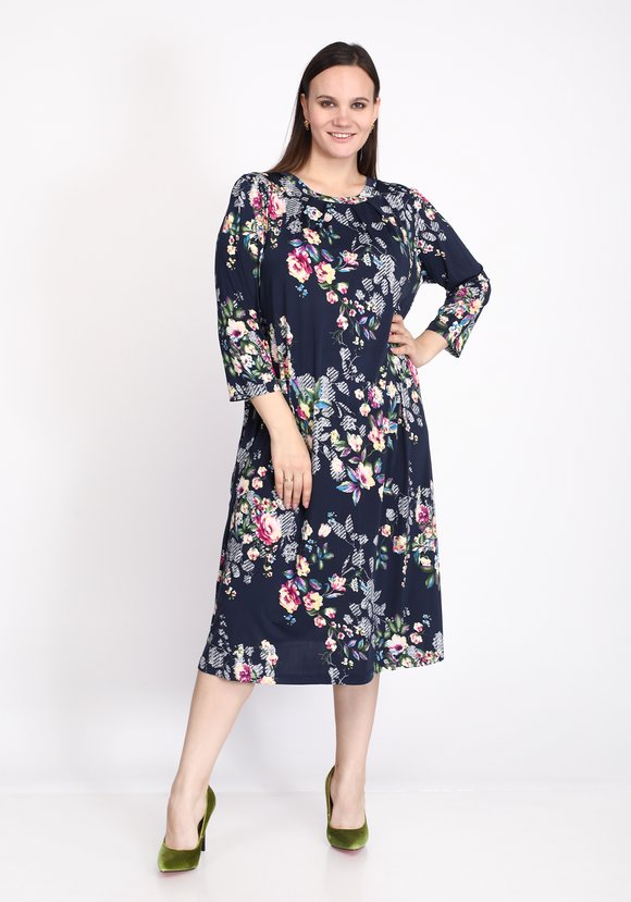 Платье Неземной пейзаж шир.  580, рис. 5