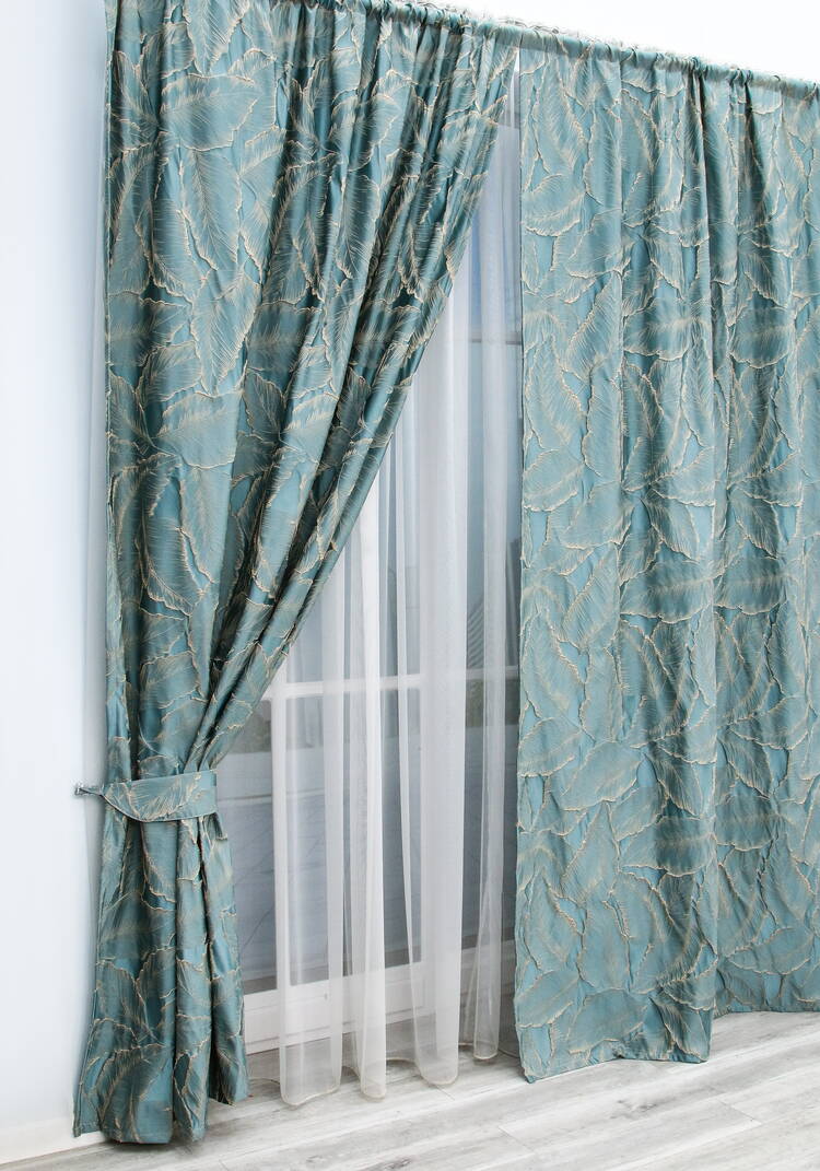 Портьера с обьемной фактурой Доминанта шир.  750, рис. 6