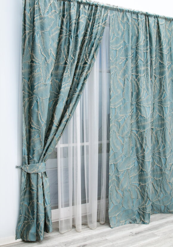 Портьера с обьемной фактурой Доминанта шир.  580, рис. 6