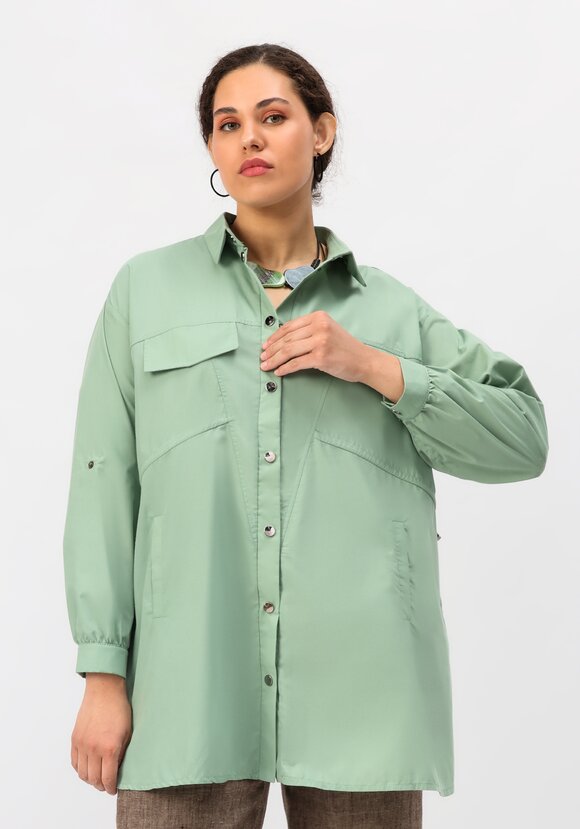 Рубашка на кулиске с резинками шир.  580, рис. 17