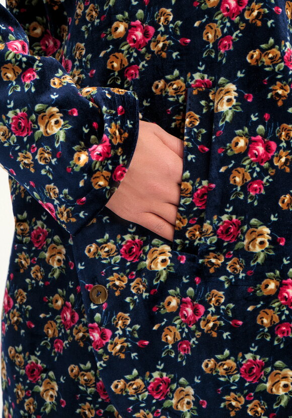 Кардиган с капюшоном с ворсом внутри шир.  580, рис. 6