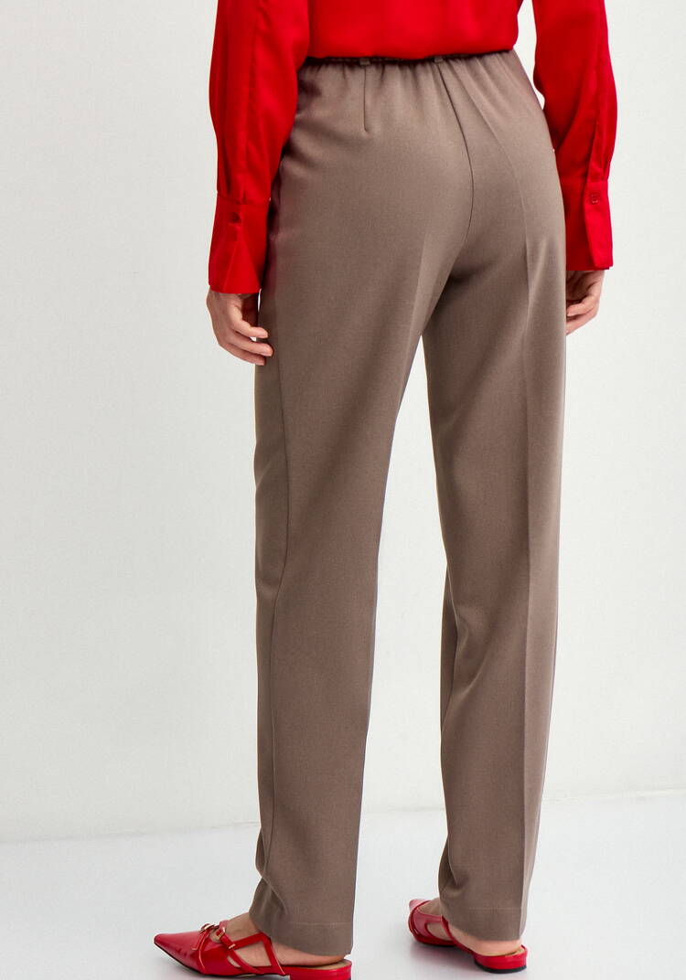 Брюки из костюмной ткани со стрелками шир.  750, рис. 10