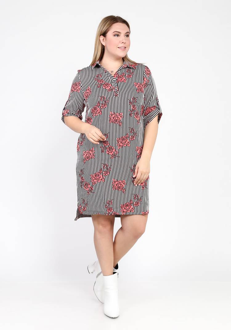 Платье Элегантность Розы шир.  750, рис. 9