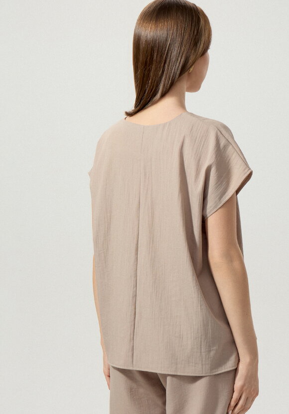 Топ с принтом свободного кроя шир.  580, рис. 19