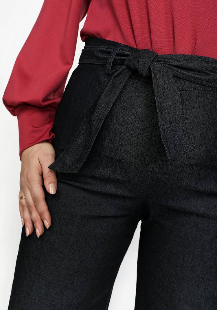 Джинсы с высокой посадкой шир.  750, рис. 8