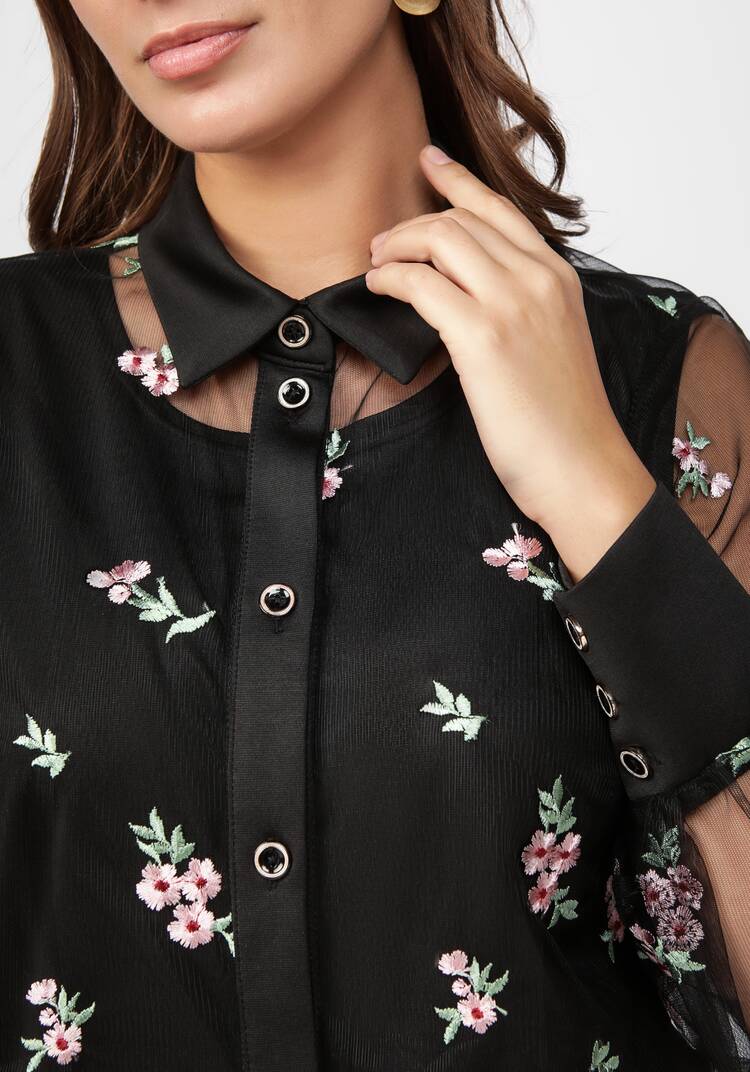 Блуза с топом шир.  750, рис. 8