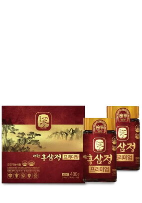 Сироп из корейского красного женьшеня