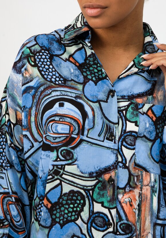 Блуза Обворожительный взгляд шир.  580, рис. 69