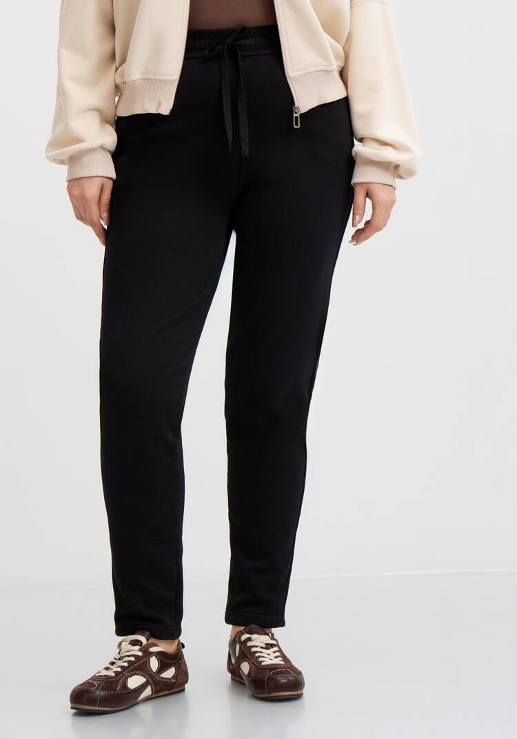 Брюки утепленные с высокой посадкой шир.  750, рис. 7