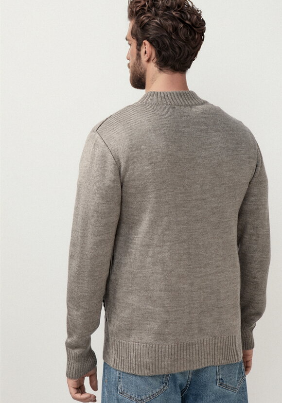 Джемпер-кардиган вязаный на молнии шир.  580, рис. 9