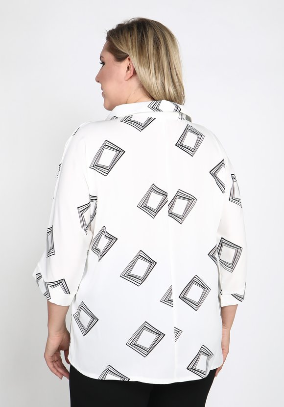 Блуза Обворожительная незнакомка шир.  580, рис. 7