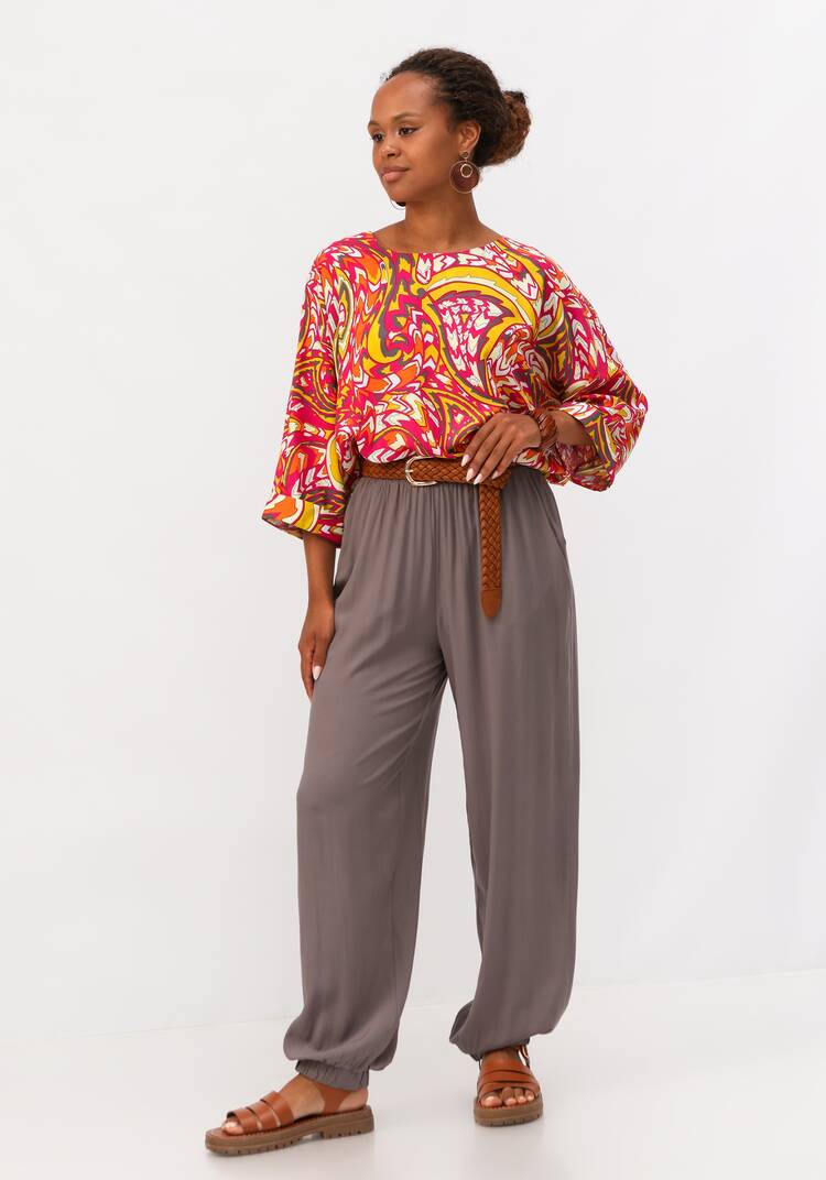 Брюки-шаровары на резинке шир.  750, рис. 24