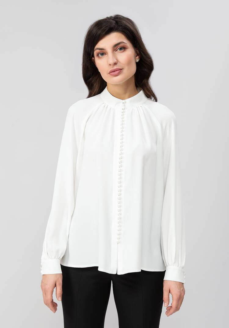 Блуза прямого силуэта с рукавом реглан шир.  750, рис. 13