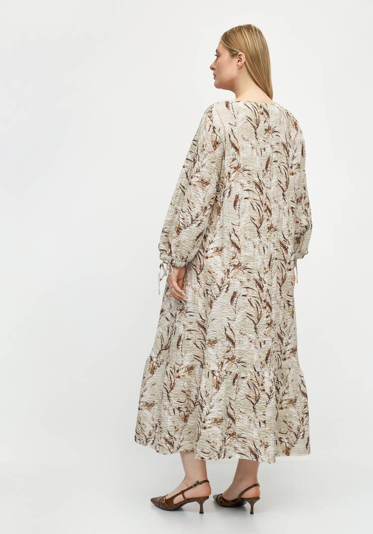 Платье Шепот молодой листвы шир.  750, рис. 3