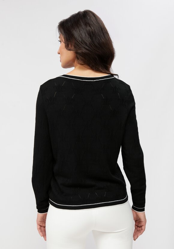 Джемпер с фактурным принтом шир.  580, рис. 3