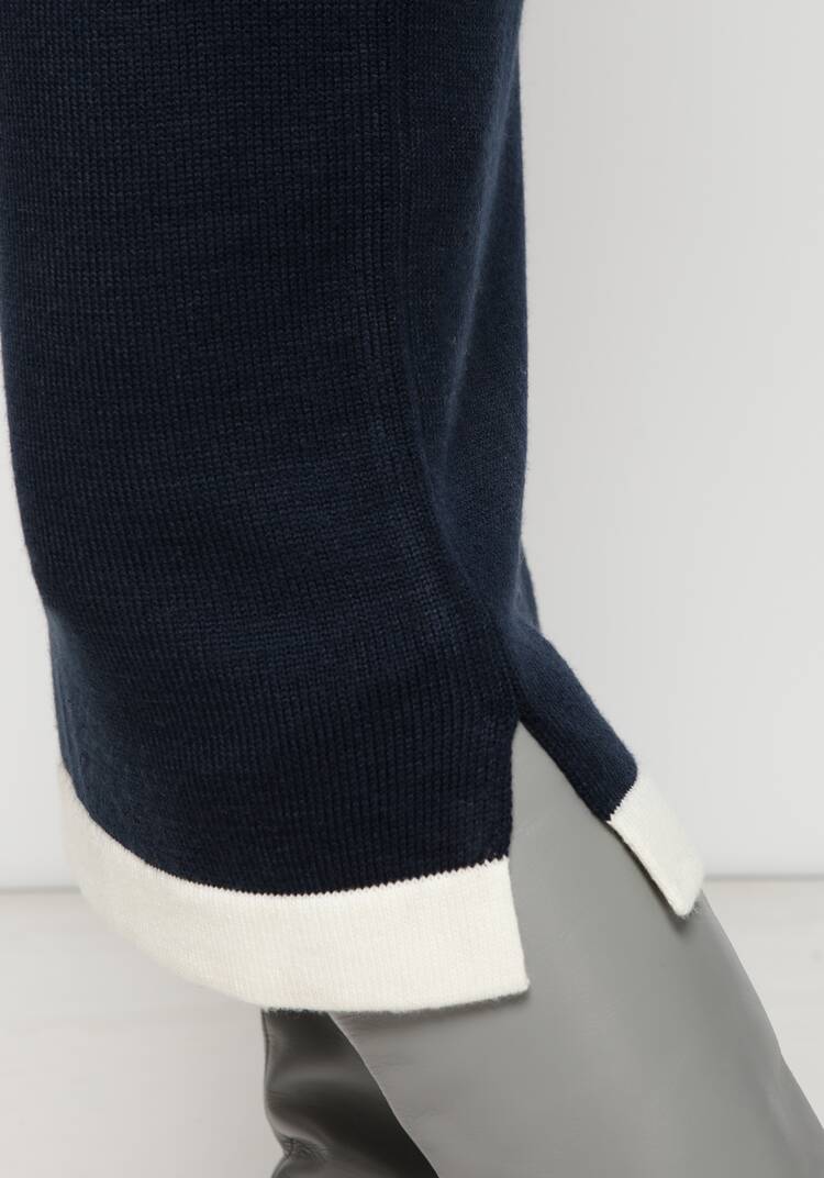 Платье вязаное со скандинавским рисунком шир.  750, рис. 20