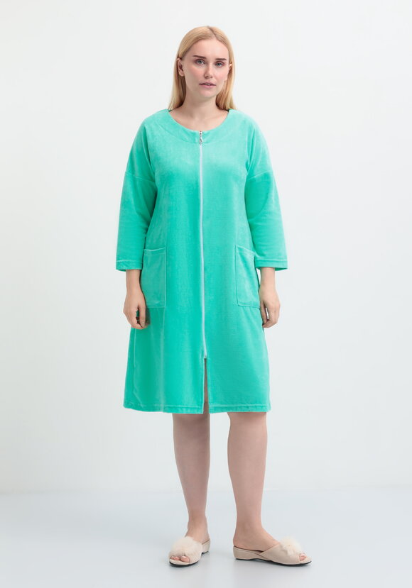 Халат домашний Мягкий велюр шир.  580, рис. 10