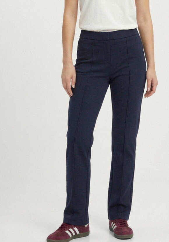 Брюки прямые с стрелками шир.  580, рис. 4