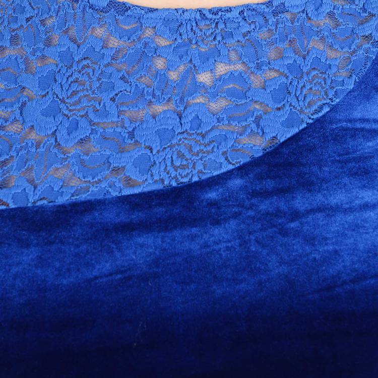 Платье-макси с гипюровой вставкой шир.  750, рис. 5