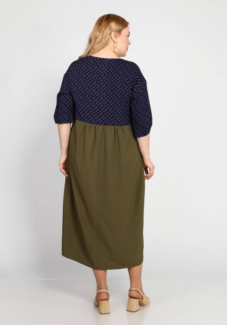 Платье Стильная Мозаика шир.  750, рис. 7