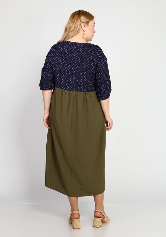 Платье Стильная Мозаика шир.  580, рис. 7