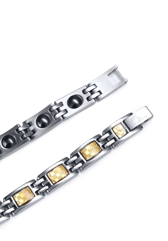 Браслет из титана позолоченный Севилья шир.  580, рис. 3