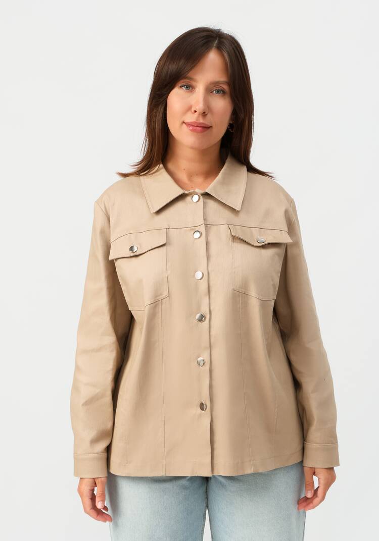 Джинсовая куртка на железных пуговицах шир.  750, рис. 12