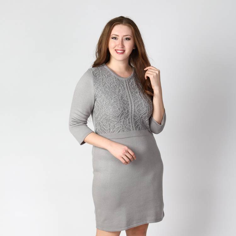 Платье с рукавом 3/4 шир.  750, рис. 2