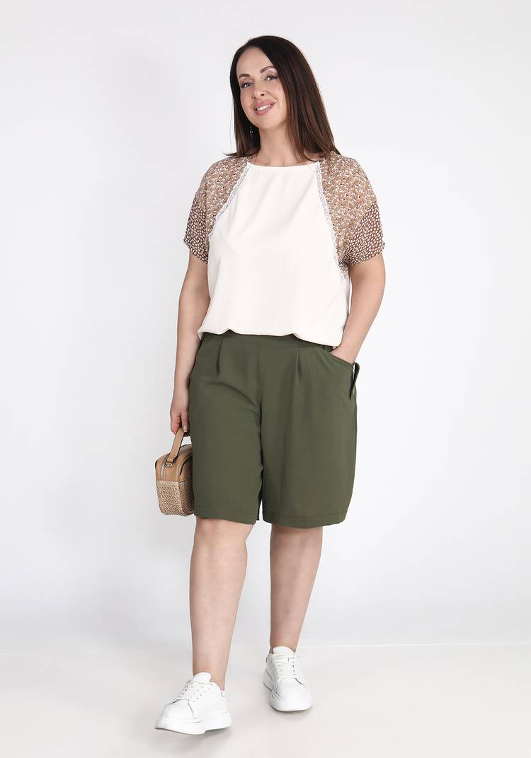 Шорты бермуды с карманами и патами шир.  750, рис. 4