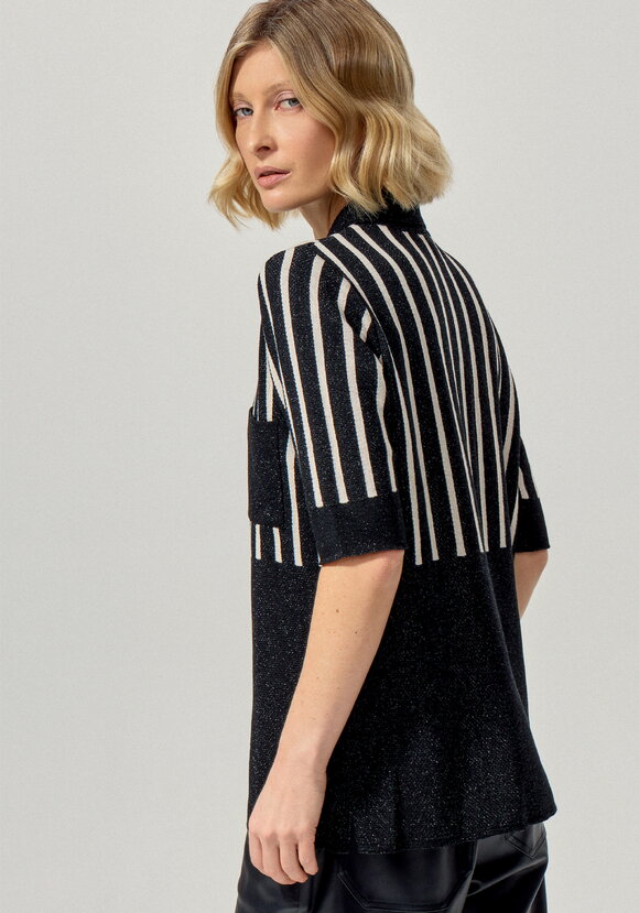 Футболка женская с застежкой-поло шир.  580, рис. 3