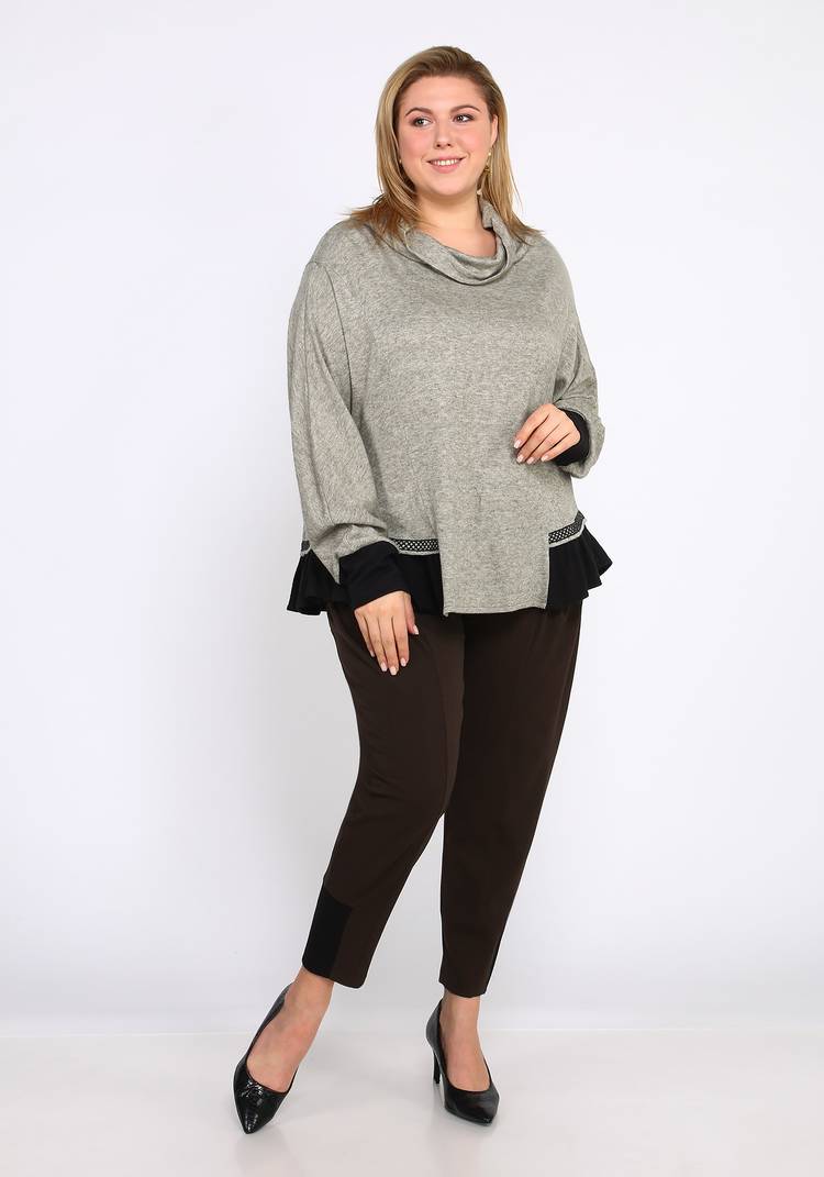 Джемпер с драпировкой по бокам шир.  750, рис. 8