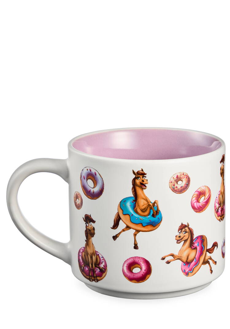 Кружка Пони в пончиках шир.  750, рис. 2