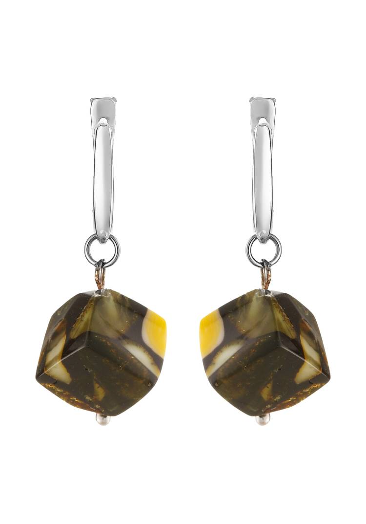 Серьги Сладкое наслаждение шир.  750, рис. 1