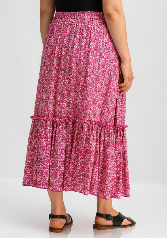 Юбка на резинке и с воланом по низу шир.  580, рис. 3