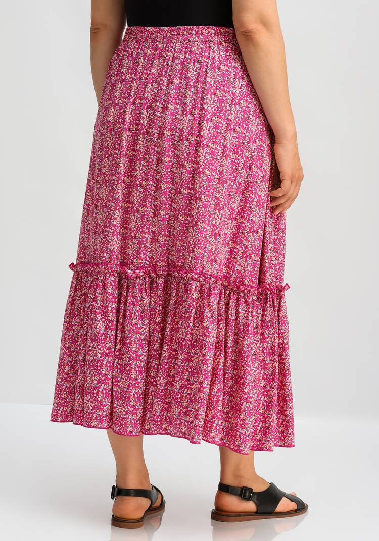 Юбка на резинке и с воланом по низу шир.  750, рис. 3