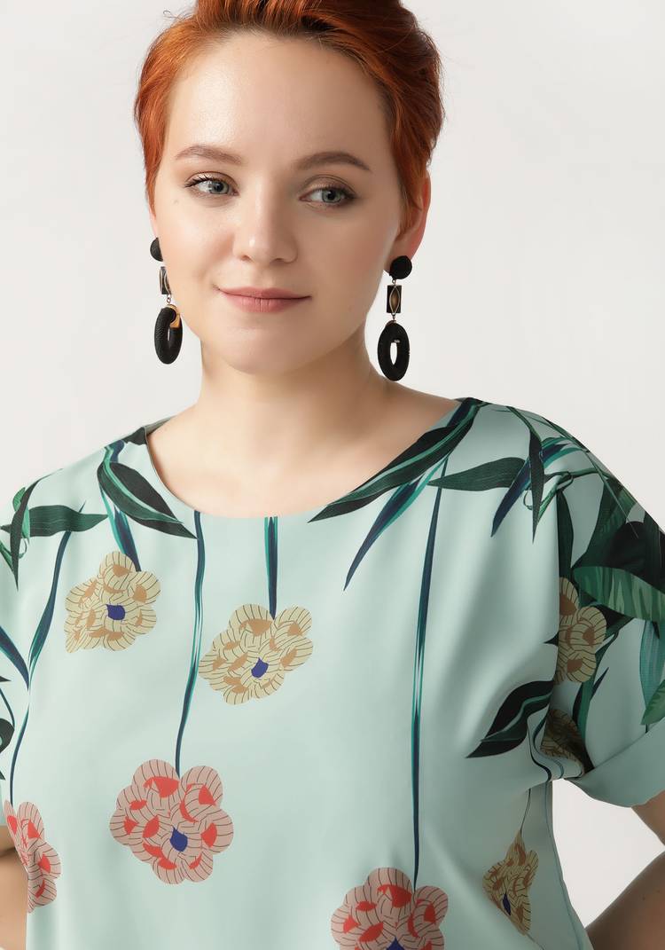 Блуза Небывалая красота шир.  750, рис. 13