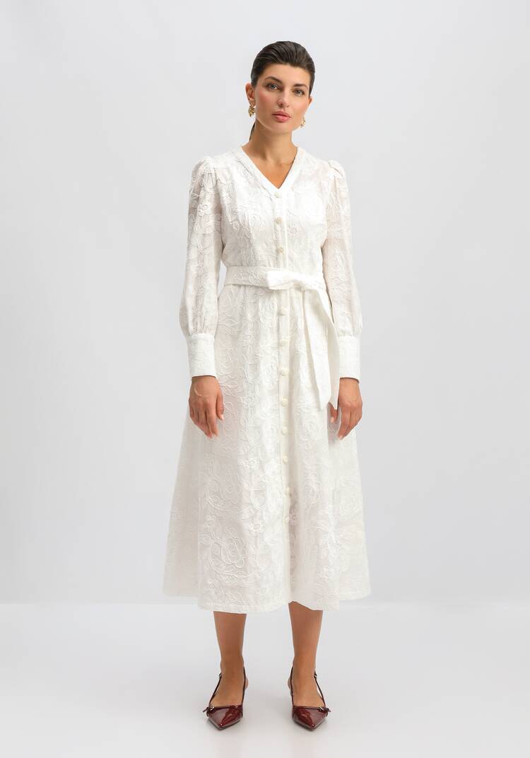 Платье с кутюрной вышивкой шир.  750, рис. 4