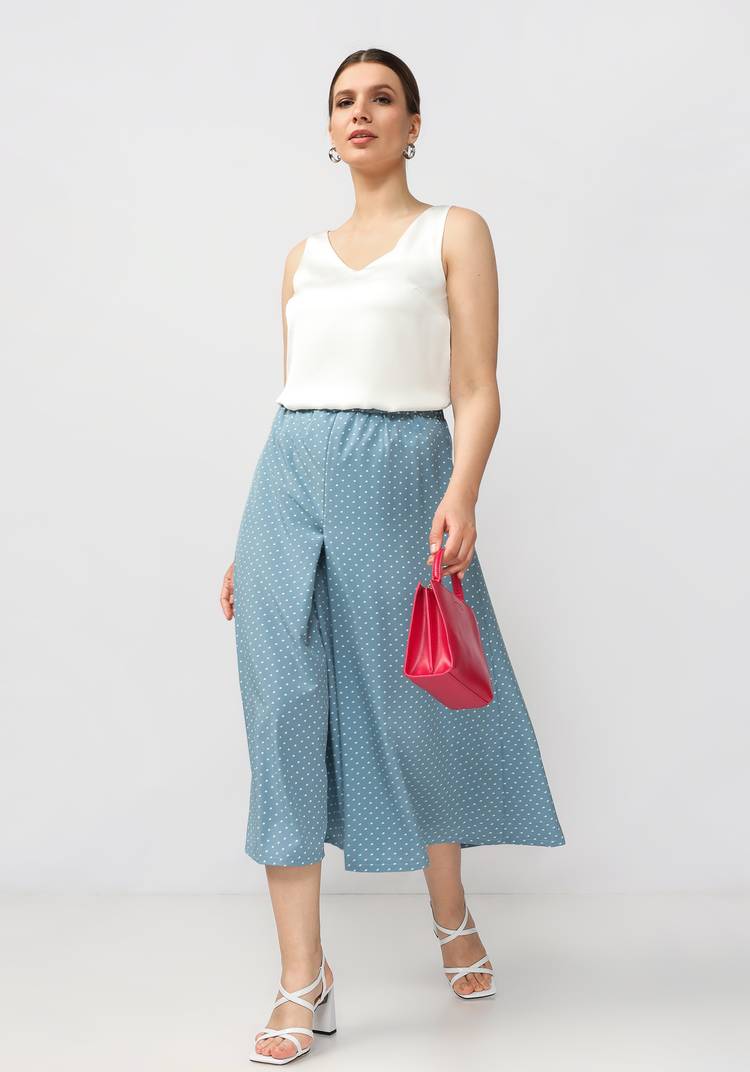 Юбка-брюки Интересный образ шир.  750, рис. 25