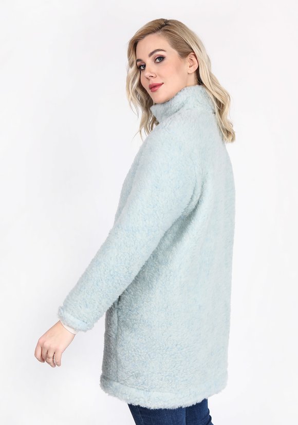 Пальто из овечьей шерсти шир.  580, рис. 30