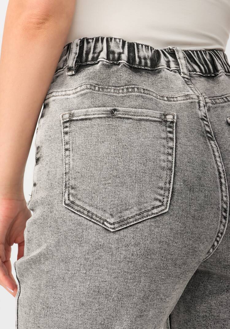 Джинсы с поясом шир.  750, рис. 6