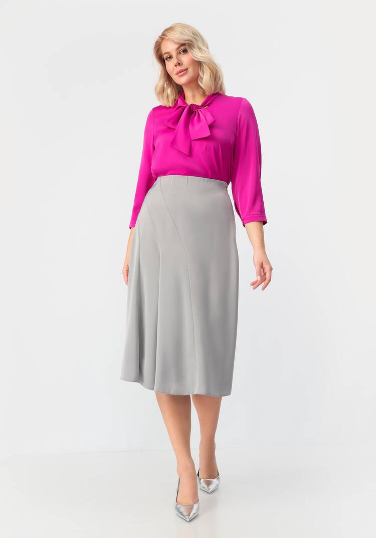 Юбка с декоративными складками шир.  750, рис. 15