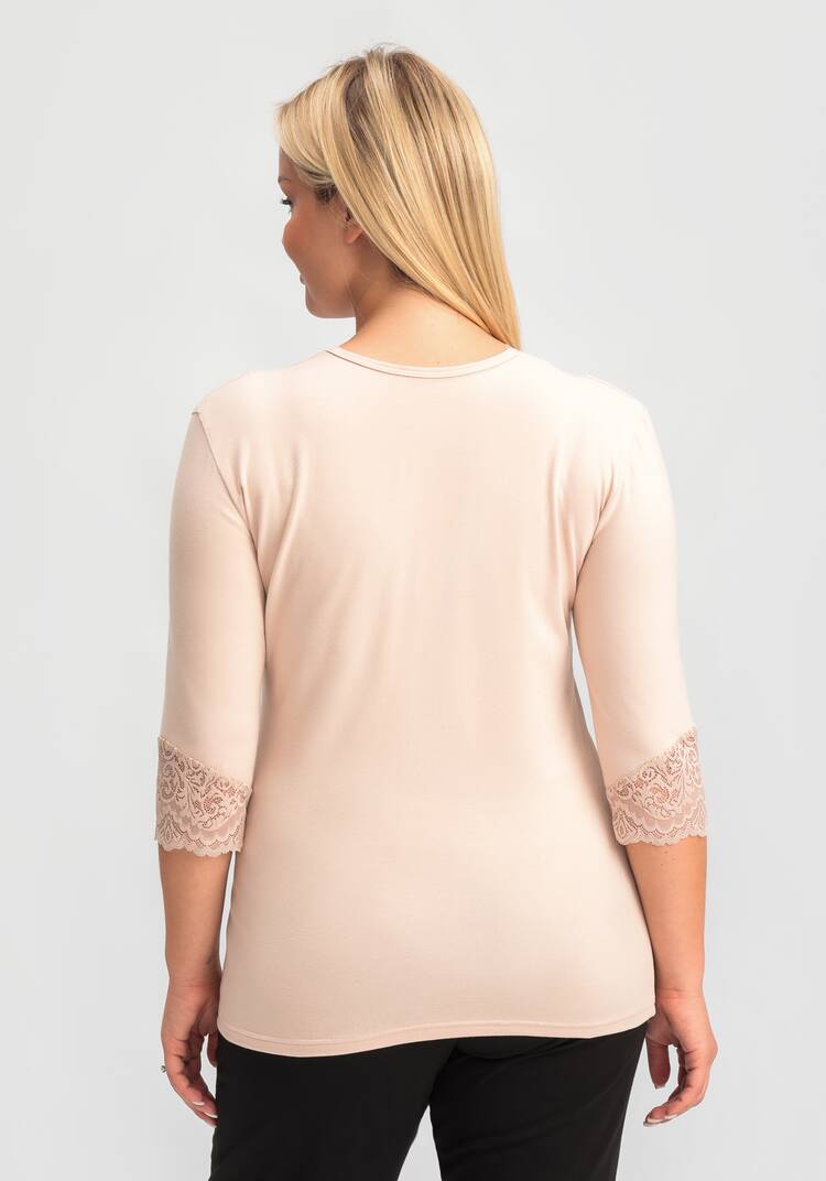 Майка с рукавом 3/4 Кармен шир.  750, рис. 24