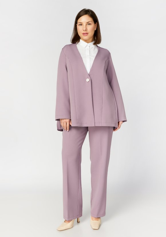 Пиджак с плиссированной спинкой шир.  580, рис. 4