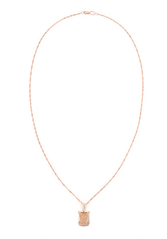 Цепь серебряная  Двойной ромб шир.  580, рис. 5