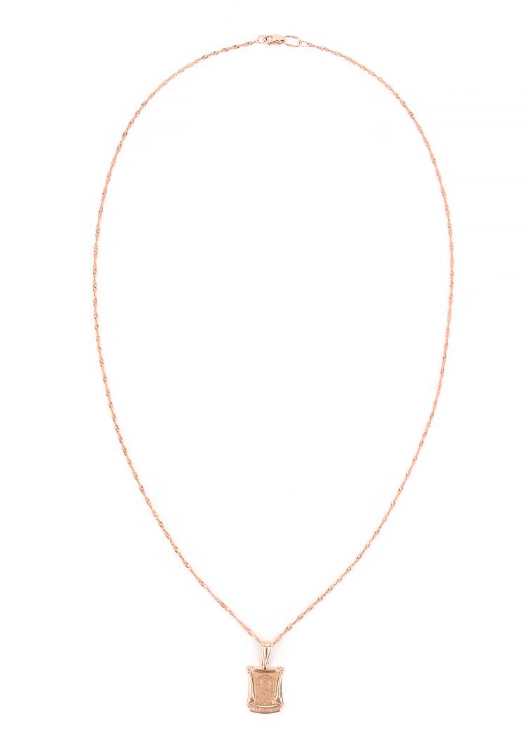 Цепь серебряная  Двойной ромб шир.  750, рис. 5