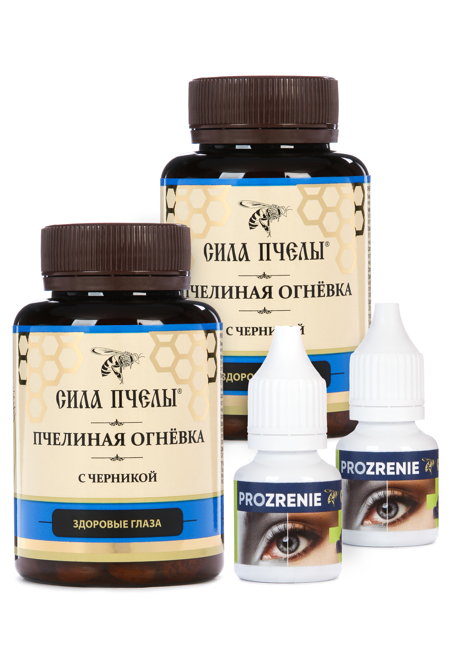 

Набор для здоровья глаз 4 в 1