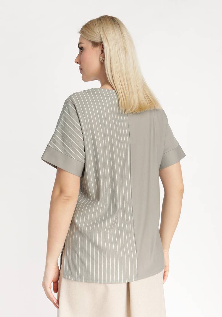 Блуза с боковыми разрезами шир.  750, рис. 7