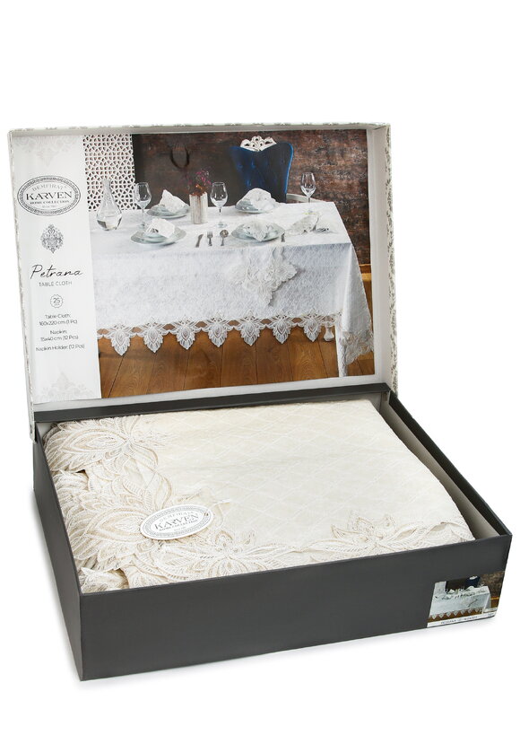 Скатерть в наборе, 25 пр. шир.  580, рис. 15