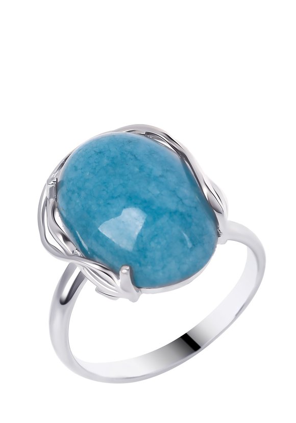 Кольцо серебряное Лина шир.  580, рис. 3