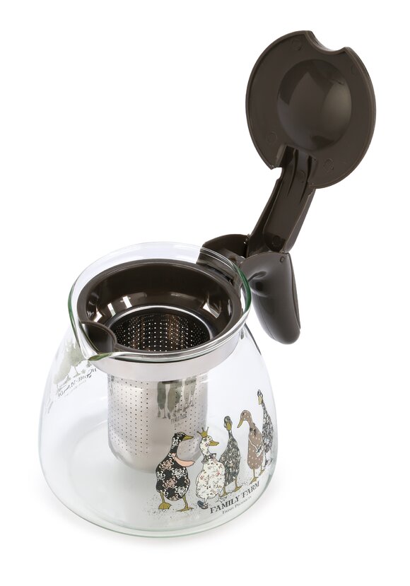 Заварочный стеклянный чайник с фильтром шир.  580, рис. 9